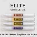 Elite Cuticle Oil Pen Trio (Blush Bloom  Lily, Orange, Rose)  3 Pack Hydrating Nail & Cuticle Treatment with Jojoba Oil & Vitamin E  Scented Nail Care Set (3ML Each)