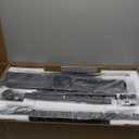 Mobile TV Stand with Power Outlet, Tilting & Swivel Rolling TV Cart for 32-75 Inch TVs, Height Adjustable Portable TV Stand with Shelf, Portrait/Landscape, 88 lbs Capacity, Max VESA 600x400mm