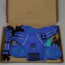 PoyPet No Pull Dog Harness, No Choke Reflective Dog Vest, Adjustable Pet Harnesses with Easy Control Padded Handle for Dogs(Royal Blue,L)