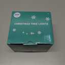 Christmas Tree Lights Christmas Lights Outdoor Indoor White 280Led 10 Lines with 8 Light Modes, Timer and Remote Control, Fairy String Lights for Wedding Home Party 4Ft-7Ft Xmas Tree Decorations