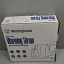 Westinghouse Electric Throw Blanket, Flannel Sherpa Heated Throw with 6 Heating Levels and 2-10 Hours Auto-Off, Flower Jacquard Heated Blanket, Fast Heating & ETL Certification, 50" x 60" Inch, Beige