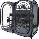 WeatherPod The Original Shark Tank Side-by-Side 2-4 Person Pop-Up Pod - Stay Warm, Dry, and Out of The Sun - Weather Pod for Sports, Rain, or Wind - Simple to Set Up and Tear Down