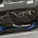 QPAU Snow Tube with Premium Canvas Cover 2 Pack for Kids and Adults, 48'' Inflatable Heavy Duty Snow Tube Made by Thickened Bottom, Sled Winter Outdoor Fun Toys for Children Boys Girls (Blue & Red)