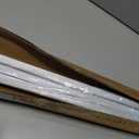 Besseto Plaster-in LED Channel 6 Pack 3.3FT/1 Meter Trim Edge Tile LED Strip Aluminum Channel, Trimless Recessed Drywall Aluminum LED Profile with Milky Diffuser and End Caps