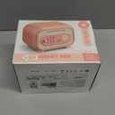 Children's Piggy Bank, Fingerprint Password Electronic Savings Box, Mini ATM Piggy Bank Toy Gifts for 3 4 5 6 7 8 9 10 11 12 Year Old Boys Girls (Green)