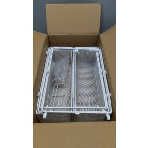 Eastherry Over The Door Organizer8-Tier Over The Door Pantry Organizer with Adjustable BasketsMetal Hanging Pantry Organizers and Storage for Kitchen, Back of Door Seasoning Rack (White)