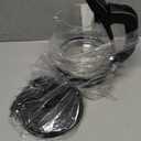 OVENTE Electric Kettle, 1.5L Borosilicate Glass Countertop Water Heater and Boiler for Coffee or Tea, BPA-Free, Auto Shut-Off, Boil-Dry Protection, Removable and Washable Spout Filter, Black KG83B (1.6 Quarts)