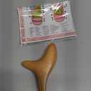 Broman Reflexology Tools, Wood Therapy Massage Tools, Widely Used as Head Neck Hand Waist Calf Leg Foot Massager, Small Tool but High Usefulness  Triangle Massager