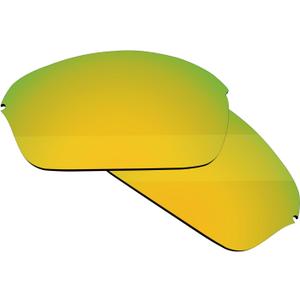 2 x Boldbright Replacement Lenses Compatible with Oakley Half Wire 2.0 Sunglasses - 24K Gold