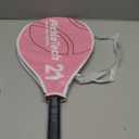 Kids Tennis Racket for Girls & Boys - 23 inch Youth Tennis Racket, Includes 420D Nylon Shoulder Strap Bag (Unicorn Pink)