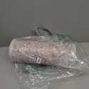 Collive Kitchen Mats for Floor 2PCS, Cushioned Anti Fatigue Mat Waterproof Kitchens Sink Rug Non Slip, Pink/Blue Floral Rugs Comfort Standing Mat for Laundry, Desk, Bar, Office (17.3"x47"+17.3"x29")