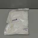 Ssyyx Women Lingerie Sexy Open Front Lace Babydoll Dress with Thong Halter Mesh Nightgown White,Size M