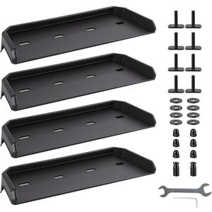 Tonneau Kit 1, Adapter Kit:for Outpost HD Truck Racks,Overhaul HD, Embark LS,Retrax XR, Pace-Edwards UltraGroove Tonneau Covers