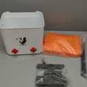 Heated Chicken Waterer, 1.8 Gallons Chickens Poultry Waterer with Nipples, Height Adjustable & Detachable Stand, All-Season Chicken Coop Waterers, Chicken Water Heater (7L, Orange Cover)