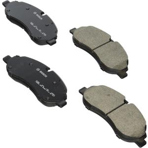 BOSCH BC1774 QuietCast Premium Ceramic Disc Brake Pad Set - Compatible with Select Ford Transit-150, Transit-250, Transit-350, Transit-350 HD; FRONT