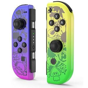 VOXAMINDALE SWITCH Controller for Nintendo Switch Controller, Switch Controller Replacement Accessories (Purple and Yellow)