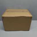 LivLab Mker Rice Storage Container 20 lbs - 15 lbs Airtight Flour Dispenser with Lids & wheel, BPA Free, kitchen organizers for Pet/Cat/Dog Food Storage Container (10 lbs), White