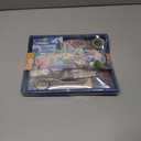 icceemee Scrapbooking Supplies Kit, Travel Diary Theme Scrapbooking Kit for Bullet Junk Journaling, Stationery, A6 Grid Notebook, Flower DIY Journaling Supplies, Birthday Craft Gift for Teen Girls