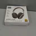 New Wireless Headset, Hifi Clear Call, Comfortable Fit With Head, Foldable, Rotatable, Stretchable. Compatible with Mobile Phones, Computers, MP3 and Other Devices. Wireless Headphones (Silvery)