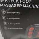 Nekteck Foot Massager with Heat, Shiatsu Heated Electric Kneading Foot Massager Machine for Neuropathy, Plantar Fasciitis, Feet Massage for Pain Relief, Circulation, Ideal Gifts for Man Woman Her Him