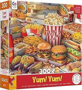Ceaco  Yum Yum  300 Oversized Piece Jigsaw Puzzle