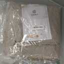 Color&Geometry Square Bath Mats for Bathroom Non Slip, 24"x24" Taupe Bathroom Rugs Absorbent, Washable Bath Rugs Shower Mat Outside Shower