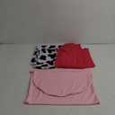 3 Sets Cow Theme Party Arch Backdrop Cover Cow Birthday Party Decorations Spandex Backdrop Stand Cover 4ft, 5ft, 6ft for Birthday Banquet Ceremony(Pink)