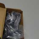 khtumeware 6 Pack Matte Black Hand Rail Bracket Heavy Duty Hardware for Stairways, Home or Office Stair Support Handrail Brackets