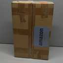 CYS Excel 2 PCS Clear Glass Cylinder Vase (D:5" H:17") | Multiple Size Choices Glass Flower Vase Centerpieces | Hurricane Floating Candle Holder Vase