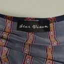 Star Vixen Women's Vintage Hanky Hem Top, Elbow Sleeve with Cinch Detail, Large