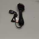 REVLON One-Step Hair Dryer and Styler, All-in-One Detangling and Straightener Brush for Salon-Quality Smooth, Straight Hair, More Shine and Less Frizz, Black (1 Count (Pack of 1))