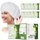 10 Pack Shampoo Caps No Need Rinse, Waterless Shampoo Cap Hair Wash for Bedridden Patients Elderly for Post Surgery, Hospital, CampingRinse Free Caps Easy to Carry (Need 130ML Water)