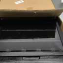 AUTOARK Wooden Watch Sunglass Display Case,12 Watch Box with Jewelry Drawer,Watch Eyeglass Holder with Window,Vertical Storage,Gift Idea,Black,AW-184