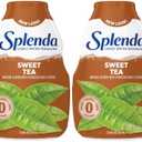 SPLENDA Liquid Water Enhancer Drops, Sugar Free, Zero Calorie, Natural Flavor, Concentrated Drink Mix, 3.11 Fl Oz Each Bottle (Sweet Tea, 2 Pack)