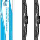 VTOGOI Windshield Wiper Blades Replacement for 2001-2005 Honda Civic/2000-2004 Kia Spectra/1993-2006 Volkswagen Golf,Original Factory Quality Front Wipers Blade Set for My Car -21"+19"(Pack of 2)