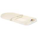 Skip Hop Baby Changing Pad Nursery Style Light-Up & Diaper Change Tracker Wipeable and Contoured with Cushioned Foam Fits Standard Changing Tables Oat