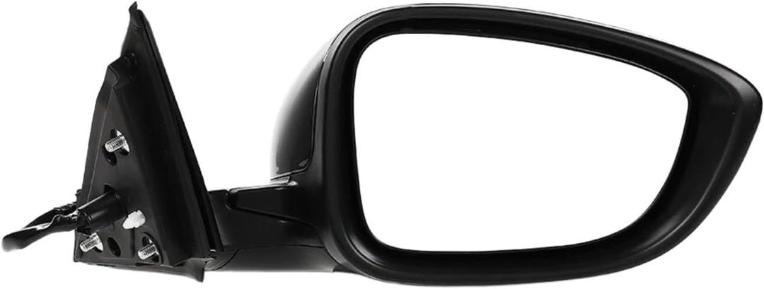 76208-TVA-A02 Right Passenger Side Door Mirror Compatible with Honda Accord LX, Sport 2018-2022 Non-Heated No-Turn signal Match to Black Paint HO1321328