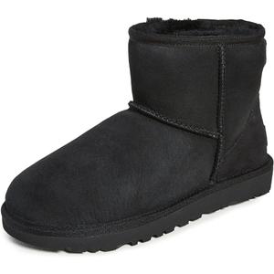 UGG Women's Classic Mini II Boot (7, Black)