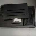 Yirilan Foldable Bathtub Caddy, Expandable Bath Tray, Unique House Warming Gifts, New Home, Anniversary and Wedding Gifts for Couple, Black-New