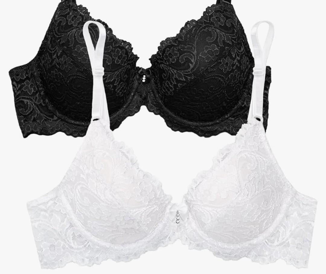 Smart & Sexy Women's Signature Lace Push-up Bra - Perfect for Seeking Effortless Style and Comfort 34 b