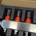 ABST PEX Manifold,6 Loop Stainless Steel Floor Radiant Heat Manifold Kit with 1/2" Adapters Included for Hydronic Radiant Floor Heating