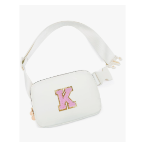 Birthday Gifts for 4 5 6 7 8 9 10 11 12 13 Year Old Girls,Gifts for Teens Kids Daughter Sister Her,Two Way Zipper Crossbody Bag Fanny Pack Belt Bag Cute Trendy Stuff - Cream, K