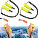 Retractable Ice Safety Picks for Ice Fishing Safety Kit, Safety Ice Picks for Ice Fishing Equipment Skating Ice Rescue Picks Ice Fishing Spikes