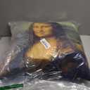 Mona Lisa by Leonardo da Vinci Art Throw Pillow (18x18)