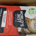 WORLD'S BEST CAT LITTER Multiple Cat Unscented, 32-Pounds - Natural Ingredients, Quick Clumping, Flushable, 99% Dust Free & Made in USA - Long-Lasting Odor Control & Easy Scooping