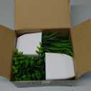 Der Rose 2 Pack Small Fake Plants Mini Artificial Potted Plants for Table Desk Home Bathroom Office Decor (Green)