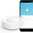 WiFi Smart Siren Alarm: 100db Sounder, App Control, Wireless Burglar Alarm, Compatible with Alexa
