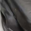 ULTCOVER 600D Tough Canvas Heavy Duty Rectangular Patio Table and Chair Cover - Waterproof Outdoor General Purpose Furniture Covers 88Lx62Wx28H inch, Black