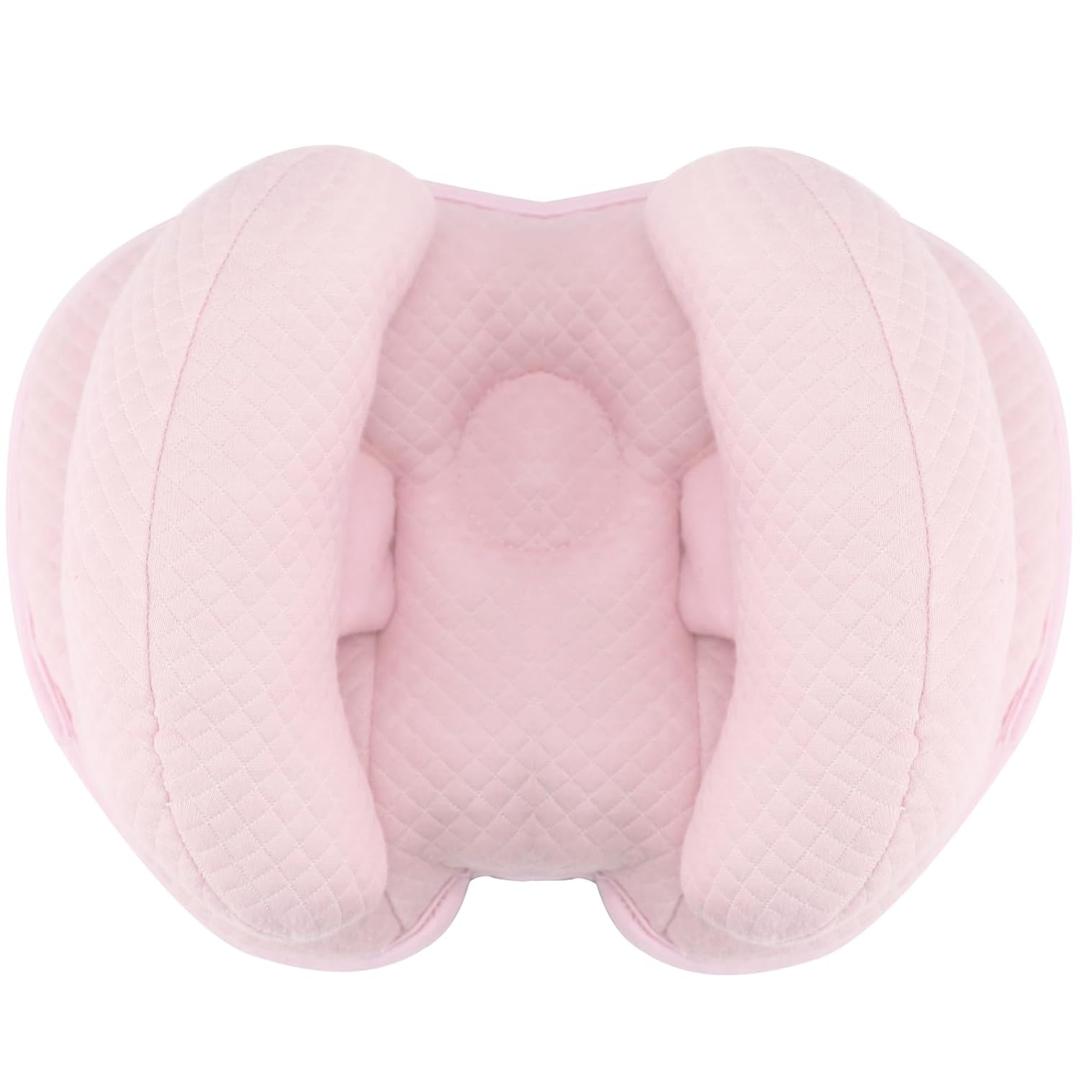 KAKIBLIN Baby Head Pillow, 2 in 1 Banana Neck Pillow for Baby, Babies Neck Pillows for Stroller, Adjustable Head Support Pillows for Newborn