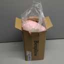 Bespilow Small Neck Roll Pillow,Say Goodbye to Neck Pain, Cervical Memory Foam Pillow for Tension Muscle Relief, Contour Support, Shoulder Pain Relaxer with Breathable Pillowcase, Odorless, Pink